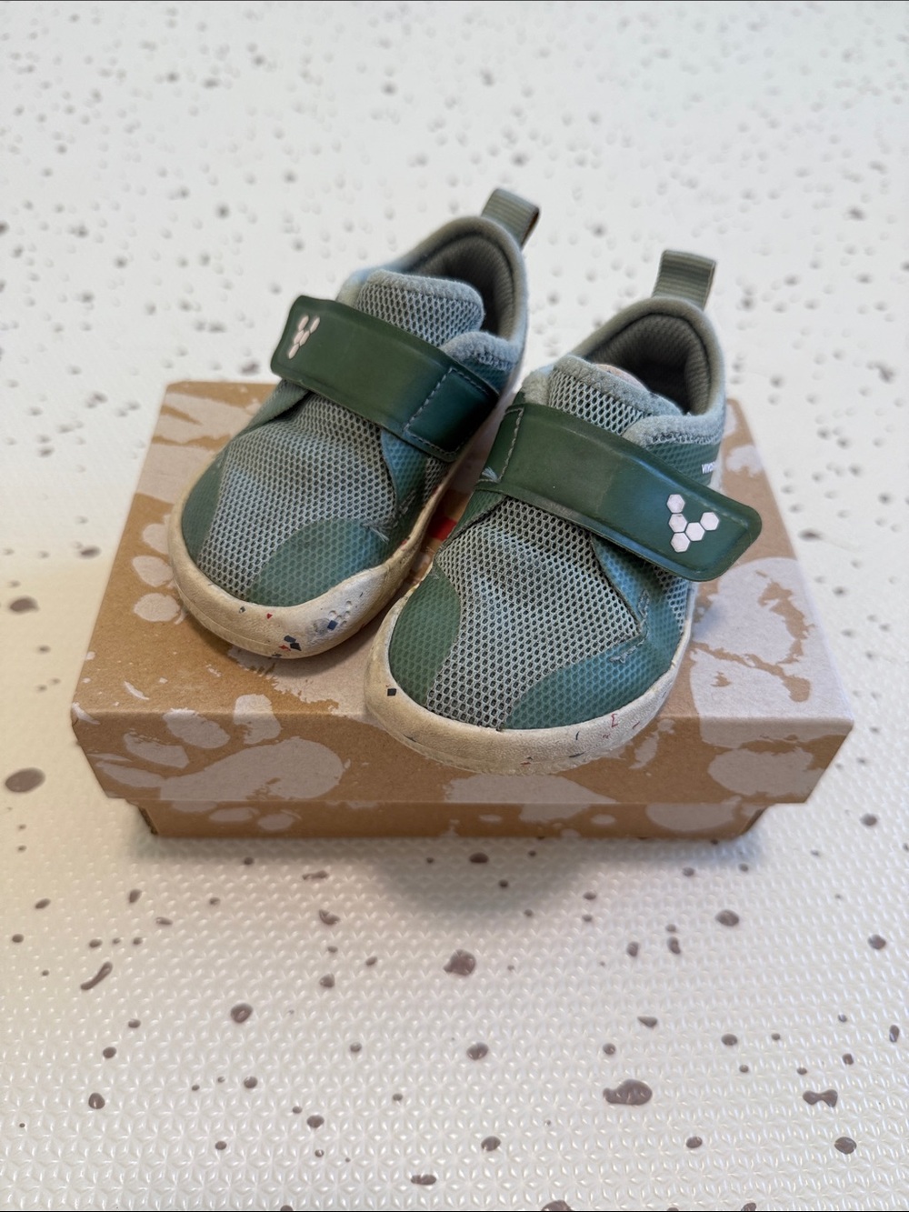 👶🏽 VIVOBAREFOOT - US 6/ EU 22 PROMUS SPORT IV TODDLERS GALACIAL GREEN
